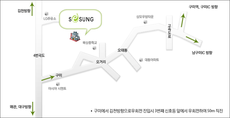 (주)세성 칠곡사업장